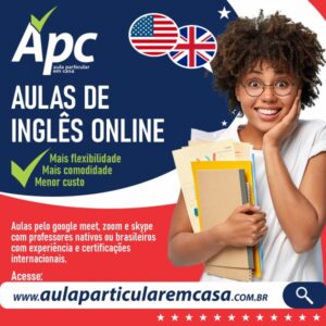 Aulas de Inglês Grátis Ao vivo - Aulas de Inglês Grátis